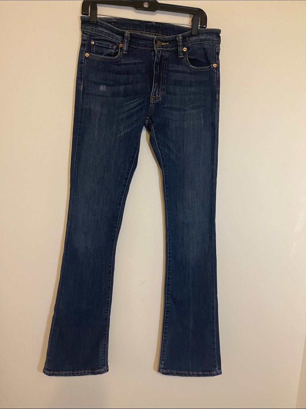 Polo Denim & Supply Ralph Lauren Classic Dark Blue Women's Jeans Slim Boot Cut